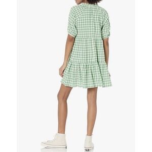 bb dakota green lace dress NEW BB Dakota Size 2 Women's Lace Green Dress Square Neck Short Sleeve